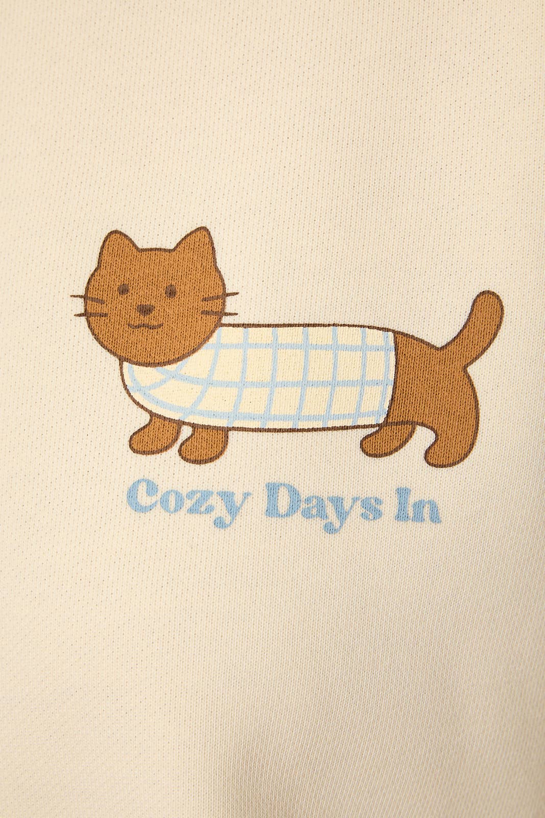 "COZY DAYS IN" Oversized Sweatshirt
